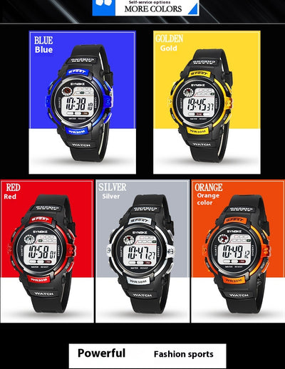 Reloj Deportivo Luminoso Resistente al Agua para Estudiantes - Image 12