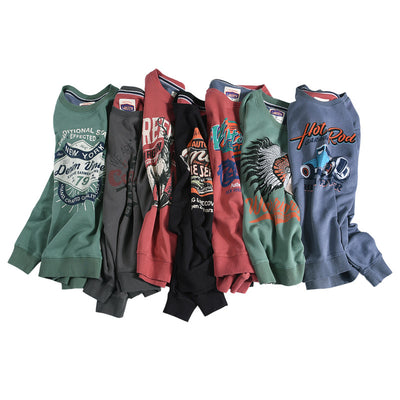 Sudadera Oversize de Algodón con Estampado Vintage - Image 12