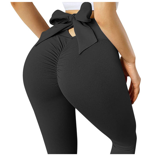Leggings Deportivos de Entrenamiento con Moño para Yoga y Running - Image 15