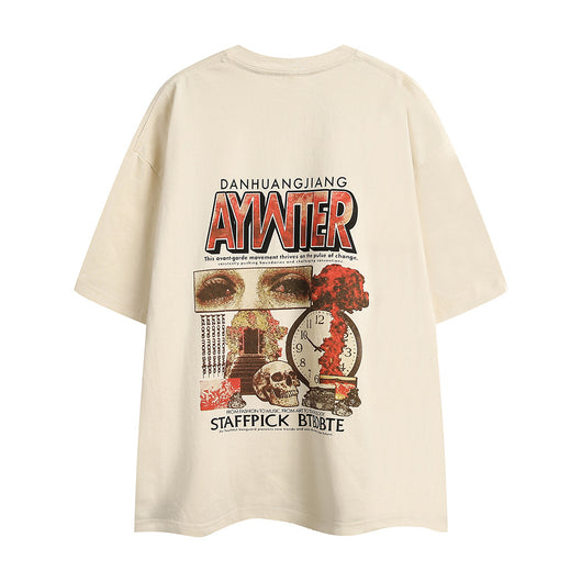 Playera Calavera Ardiente Unisex - Image 13