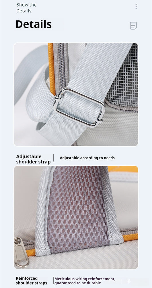 Mochila Transportadora para Gatos - Gran Capacidad, Respirable y Plegable - Image 13