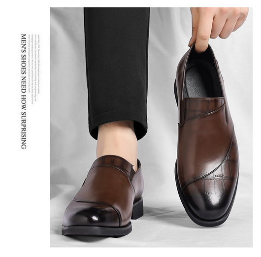 Zapatos Casuales de Cuero para Hombre - Mocasín Sin Cordones Elegante - Image 9