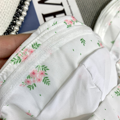Blusa Floral de Hombro Descubierto con Mangas Abullonadas - Transición Otoñal - Image 10