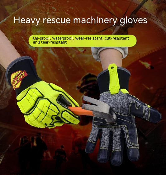 Guantes de Trabajo Profesionales Anticorte y Anticolisión