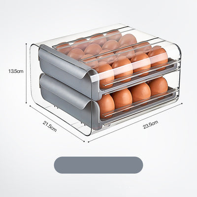 Organizador de Huevos con Cajón Deslizable para Refrigerador - Image 2