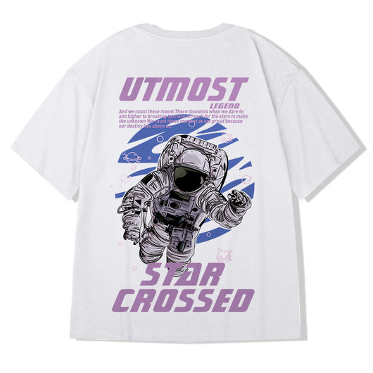Camiseta Oversized Suelta para Hombre - Estilo Europeo y Americano - Image 16