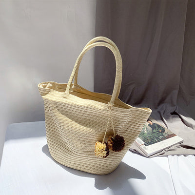 Bolso Tejido de Gran Capacidad para Mujer - Image 3