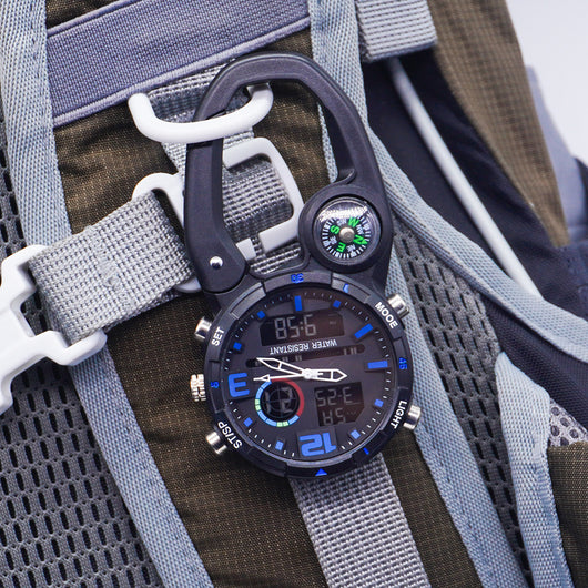 Reloj de Montaña Multifuncional con Brújula y Pantalla Redonda - Image 11