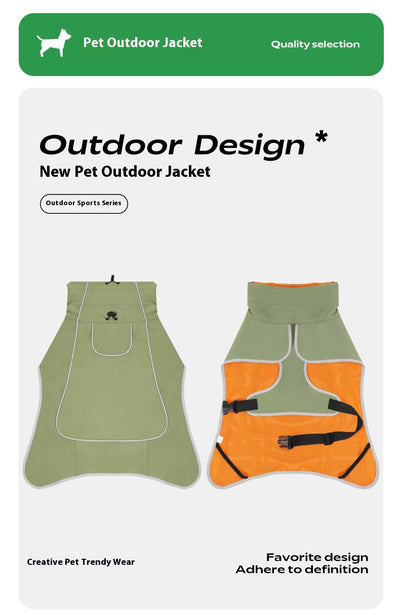 Abrigo Impermeable para Perros Grandes - Gabardina Protectora Dual - Image 13