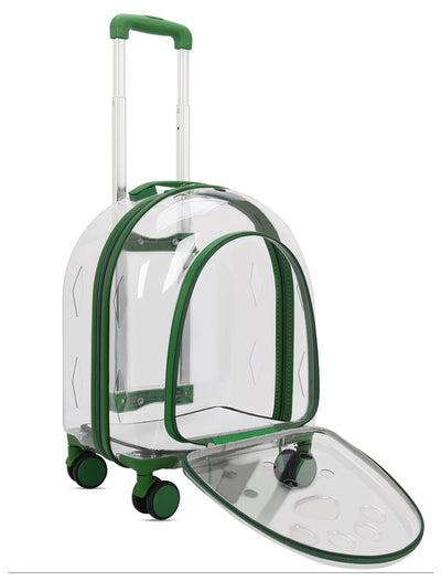 Mochila Transportadora Panorámica para Mascotas con Ventana Transparente - Image 19