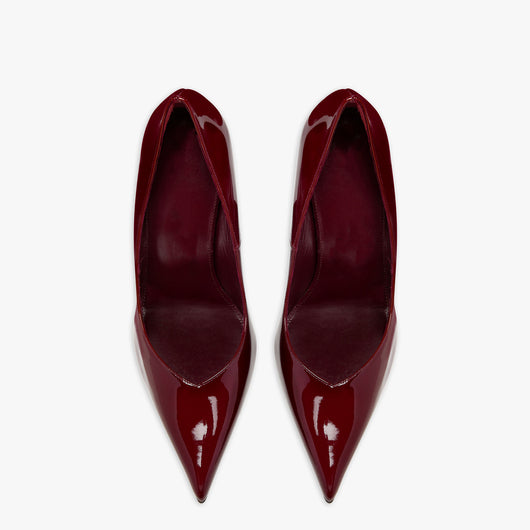 Zapatos de Tacón Grueso Charol Punta Fina - Elegancia Moderna para Verano - Image 3