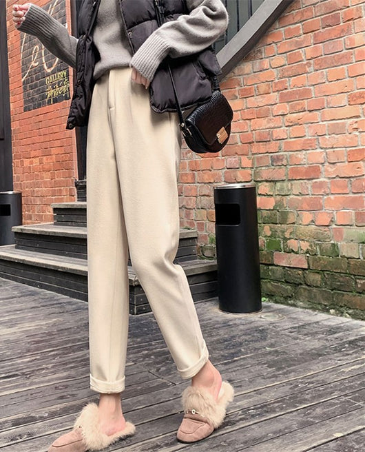 Pantalones Harem Rectos Delgados para Mujer - Image 13