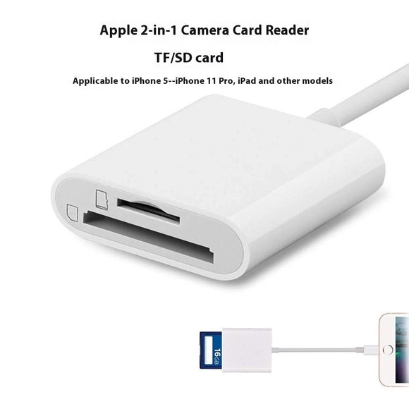 Adaptador Lector de Tarjetas OTG USB-C para Móvil y Cámara