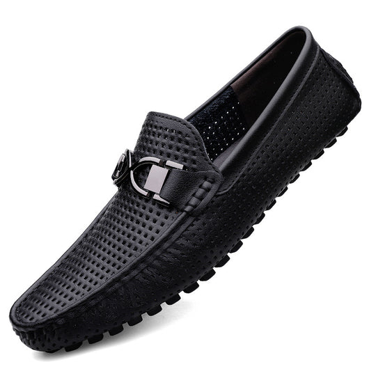 Sandalias de Cuero Suave para Hombre con Suela Transpirable - Image 5