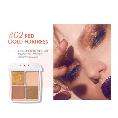 Paleta de Sombras Quad Mate Perlado Innovador - Image 4