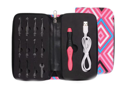 Gancho de Crochet LED Recargable con Agujas Intercambiables - Image 15