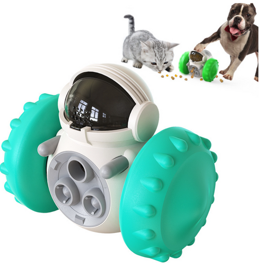 Juguete Interactivo para Perros y Gatos - Auto Dispensador de Alimento Lento - Image 4