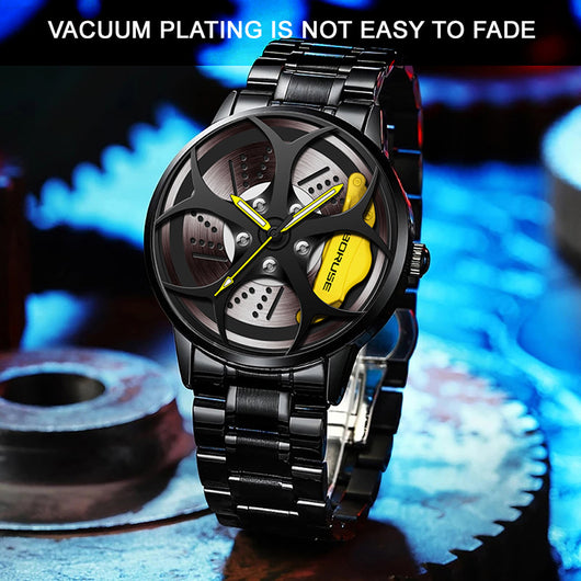 Reloj de Acero Inoxidable para Hombre con Esfera Luminosa - Image 33