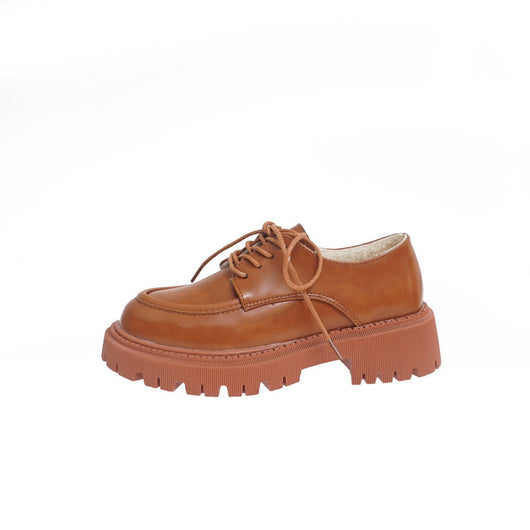 Zapatos de Cuero con Tacón Grueso y Suela Acolchada para Mujer - Image 10