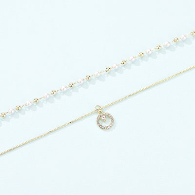 Collar Colgante Doble Perla Wind Ins para Mujer - Image 8