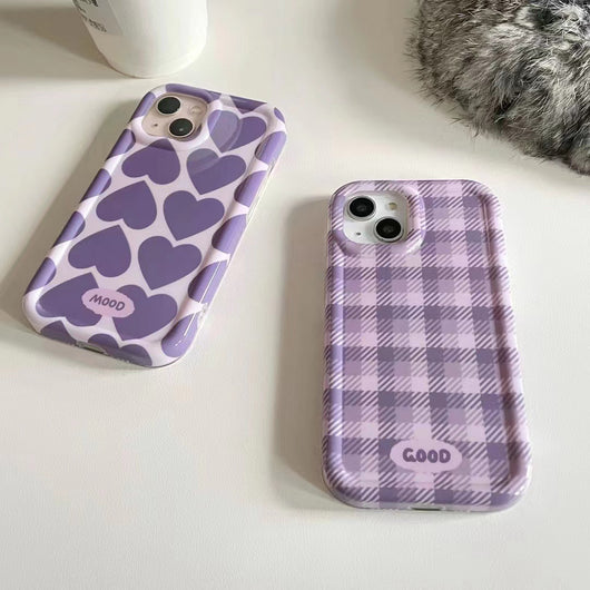 Funda para Celular Púrpura Love - Protección y Estilo - Image 8