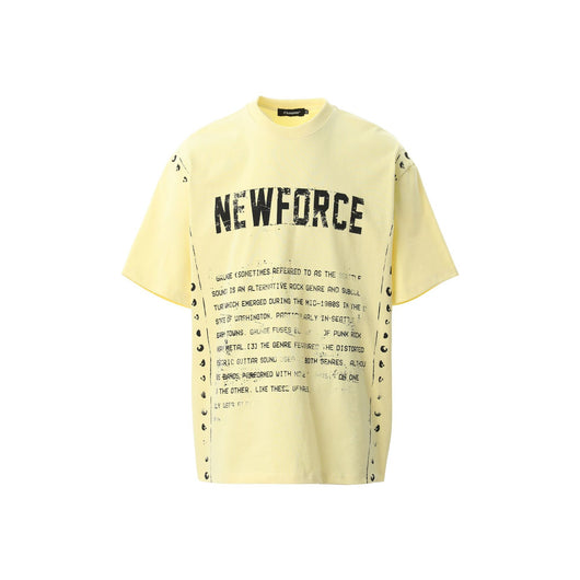 Camiseta Unisex Estilo Vintage con Letras Americanas - Image 5