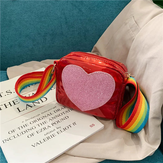 Bolso Infantil Corazón Láser para Hombro - Image 17