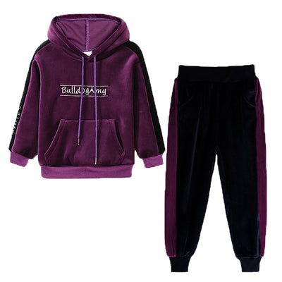 Conjunto de dos piezas: Suéter niña con detalles de encaje - Image 9