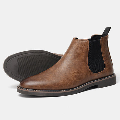 Botas Retro de Cuero Genuino para Hombre - Image 13