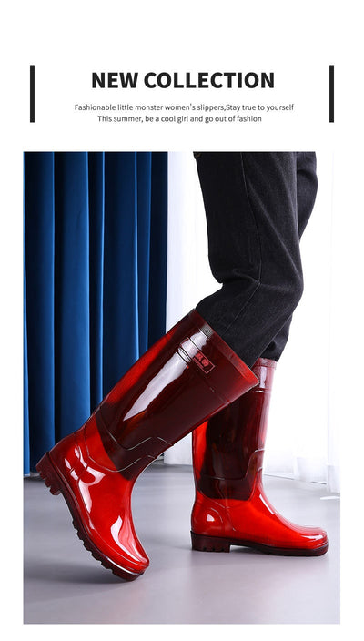 Botas de Lluvia Impermeables para Hombre - Suela Antideslizante y Resistente - Image 13