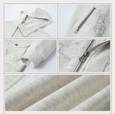 Sudadera Asimétrica Estilo Relajado para Mujer - Image 3