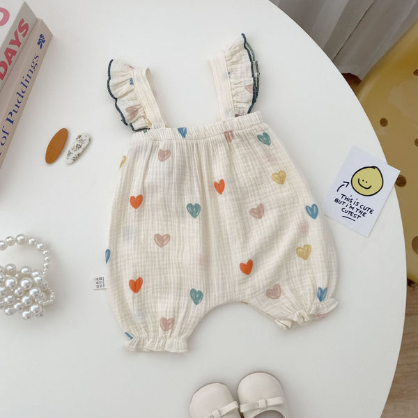Mono Floral sin Mangas para Bebé Niña - Diseño Fashion Cómodo