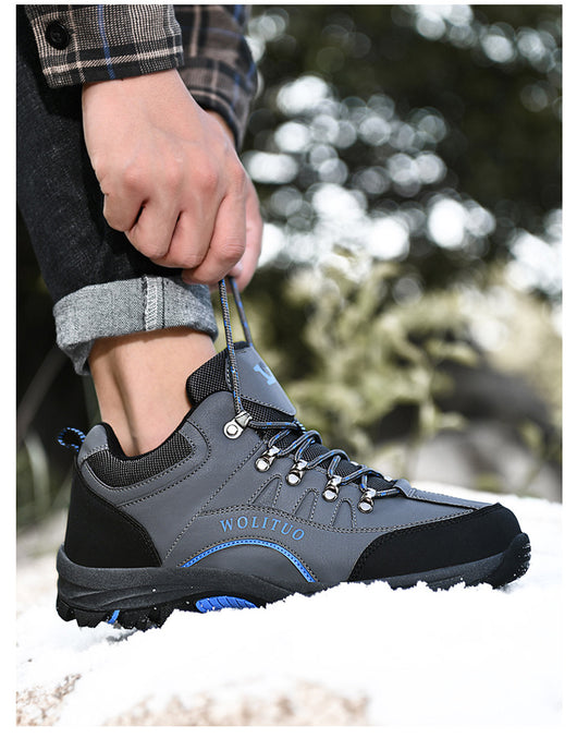 Zapatos de Senderismo Impermeables para Hombre - Zapatillas de Trekking Antideslizantes Talla Grande - Image 5