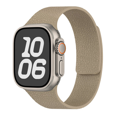Correa Magnética para iWatch S10 Patrón Litchi Silicona Suave - Image 6