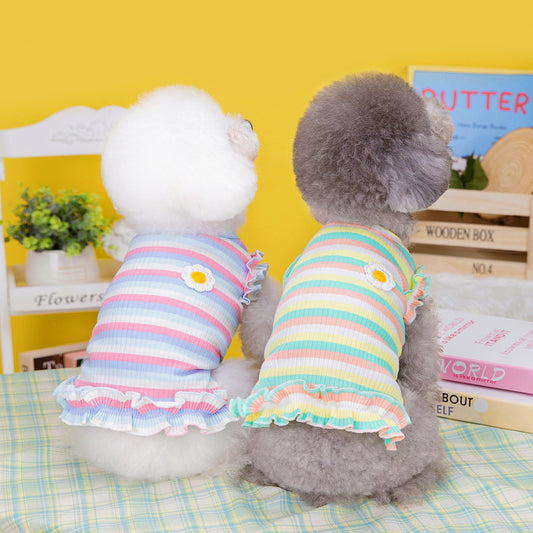 Ropa Casual de Verano para Perros Pequeños