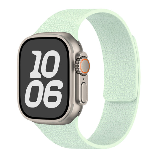 Correa Magnética para iWatch S10 Patrón Litchi Silicona Suave - Image 26