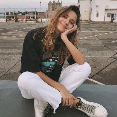 Playera Vintage Clásico Americano para Mujer - Image 8