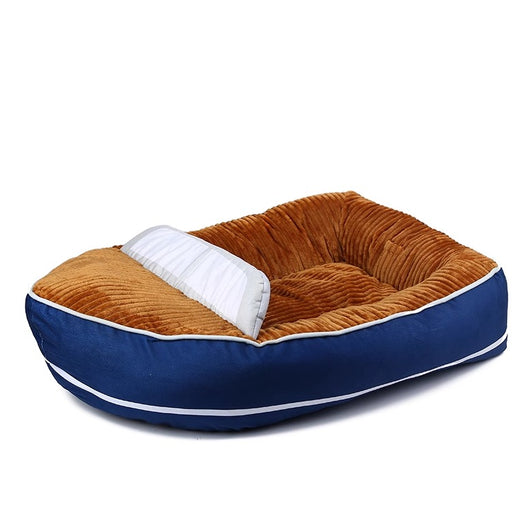 Cama Ortopédica para Perros Forma Bote - 4 Estaciones, Resistente al Polvo - Image 13