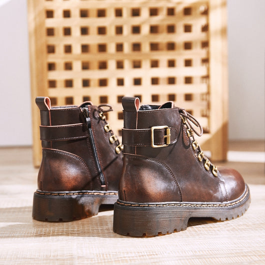 Botas de Invierno Estilo Japonés con Suela Gruesa y Forro Cálido para Mujer - Image 7