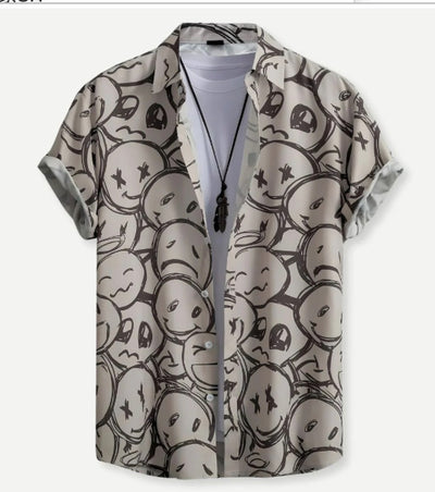 Camisa Hawaiana de Manga Corta con Solapa - Image 14