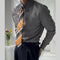 Camisa Formal Cuello Imperio Sin Planchado para Caballero