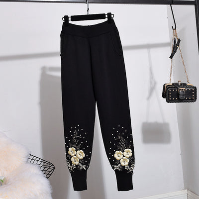 Conjunto de Punto: Suéter Manga Larga y Pantalón Térmico - Image 3