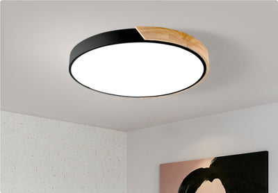 Lámpara de Techo LED Macaron Redonda para Dormitorio - Image 9