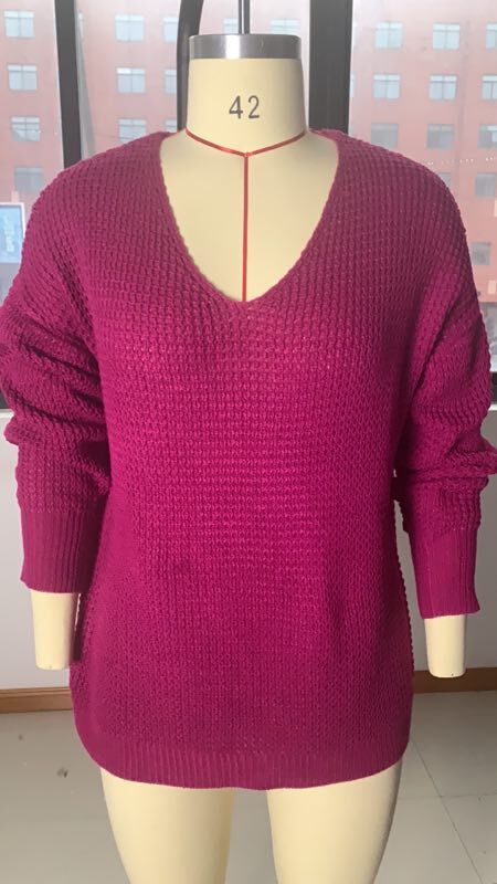 Suéter Ejecutivo Cuello V Largo para Mujer - Image 5