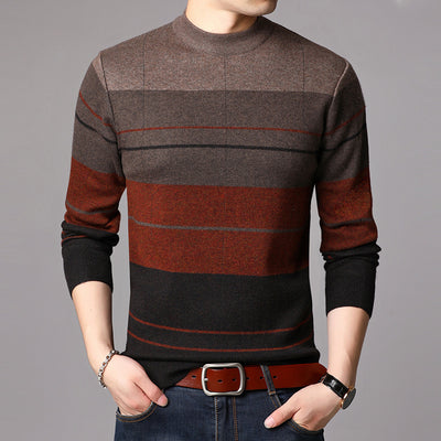 Camiseta Térmica Acolchada de Lana para Hombre - Cuello Redondo - Image 7