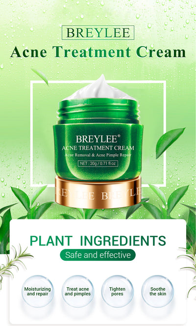 Crema Facial de Árbol de Té BREYLEE - Tratamiento Anti-Acné y Cicatrices - Image 18
