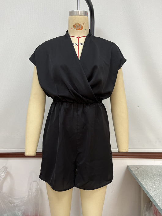 Conjunto Deportivo V-Neck: Shorts y Playera de Moda Europea - Image 8