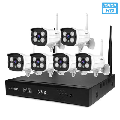 Grabador NVR Inalámbrico Srihome 4 u 8 Canales - Image 4