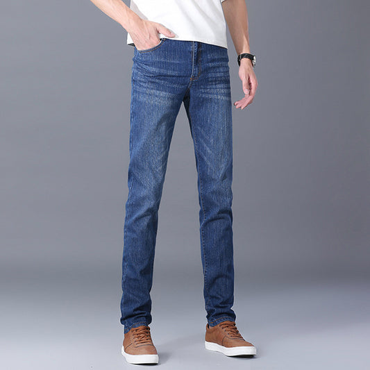 Pantalones Jeans Slim Business Rectos con Micro Elasticidad - Image 2