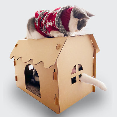 Arenero Corrugado Doble Capa para Gatos - Image 12